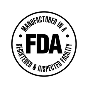 manufactuered in a FDA registered and inspected facility